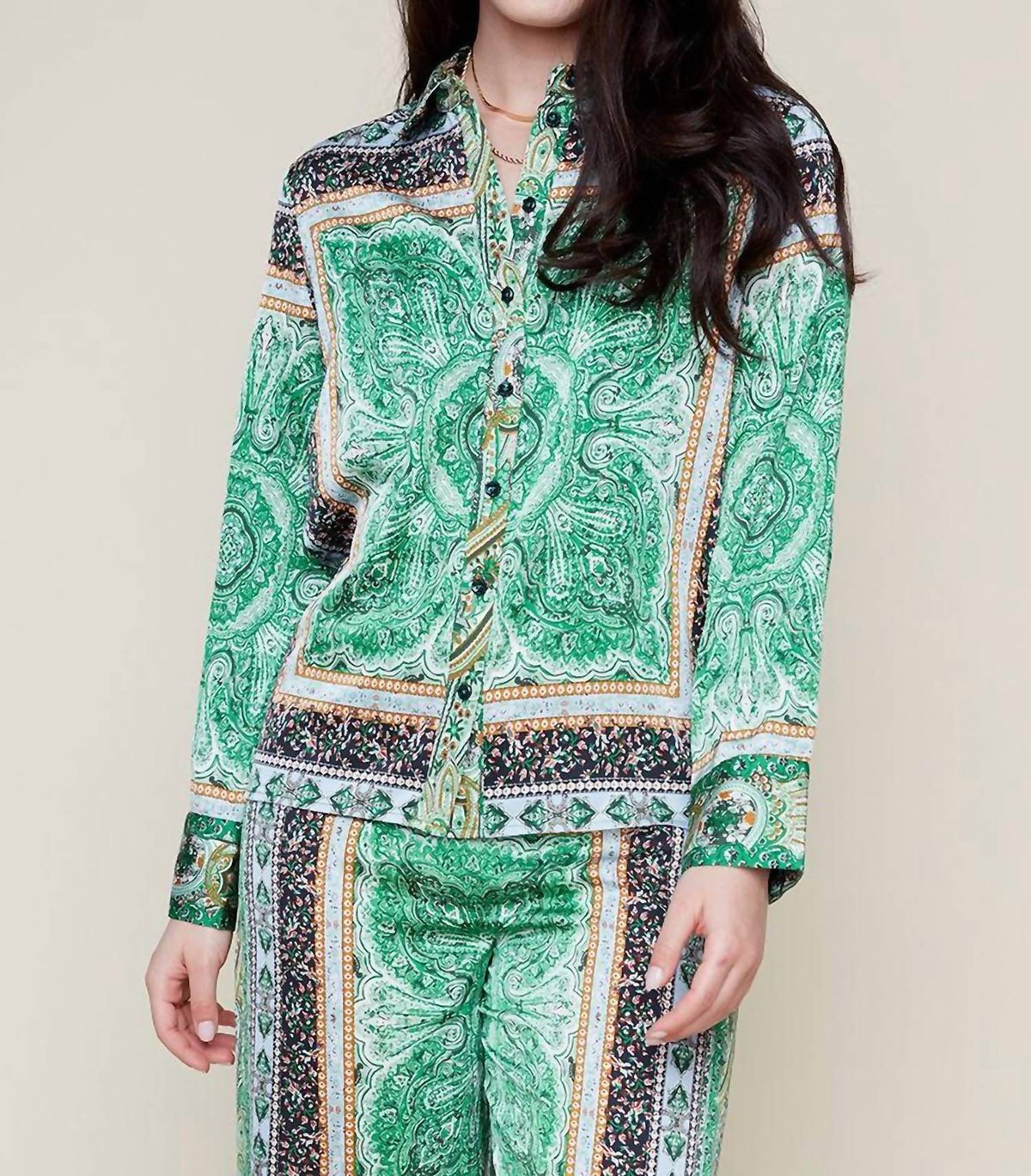 Renuar - Pull On Wide Leg Pant