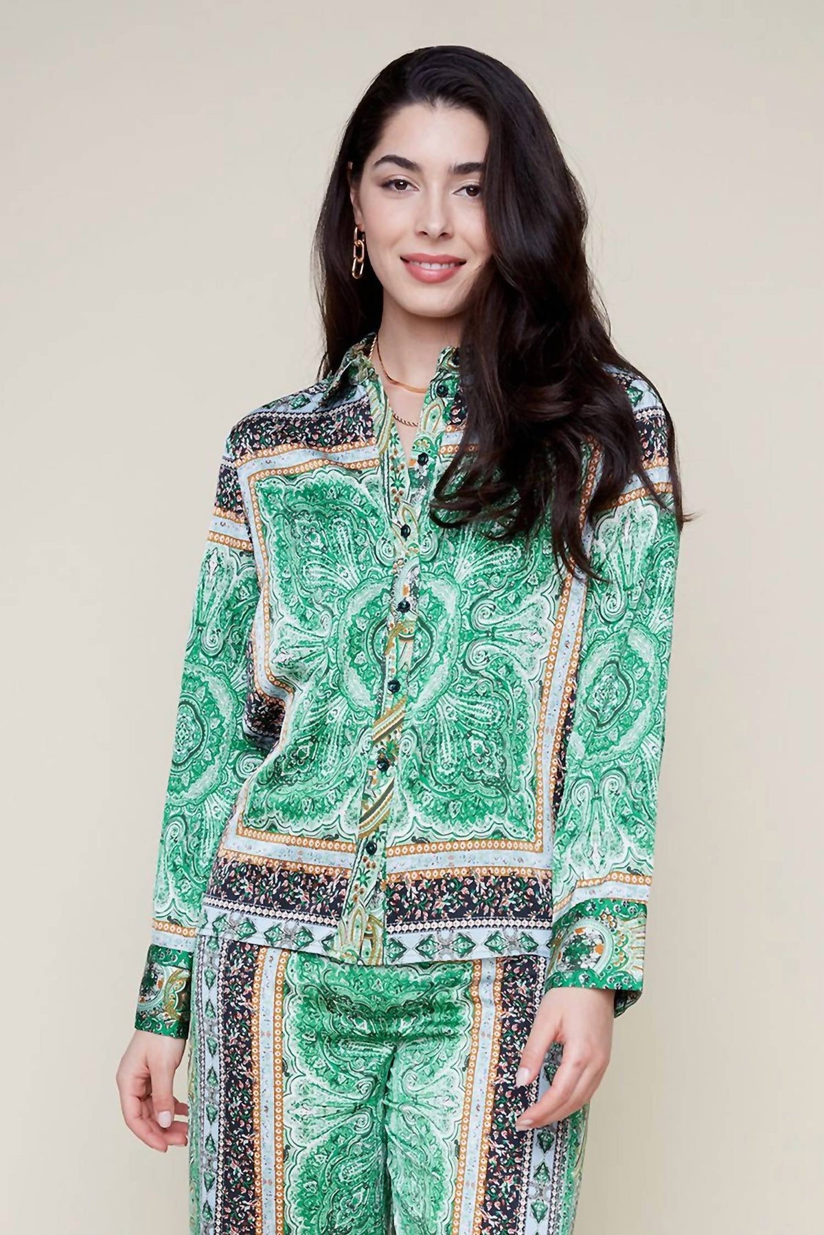 Renuar - Pull On Wide Leg Pant