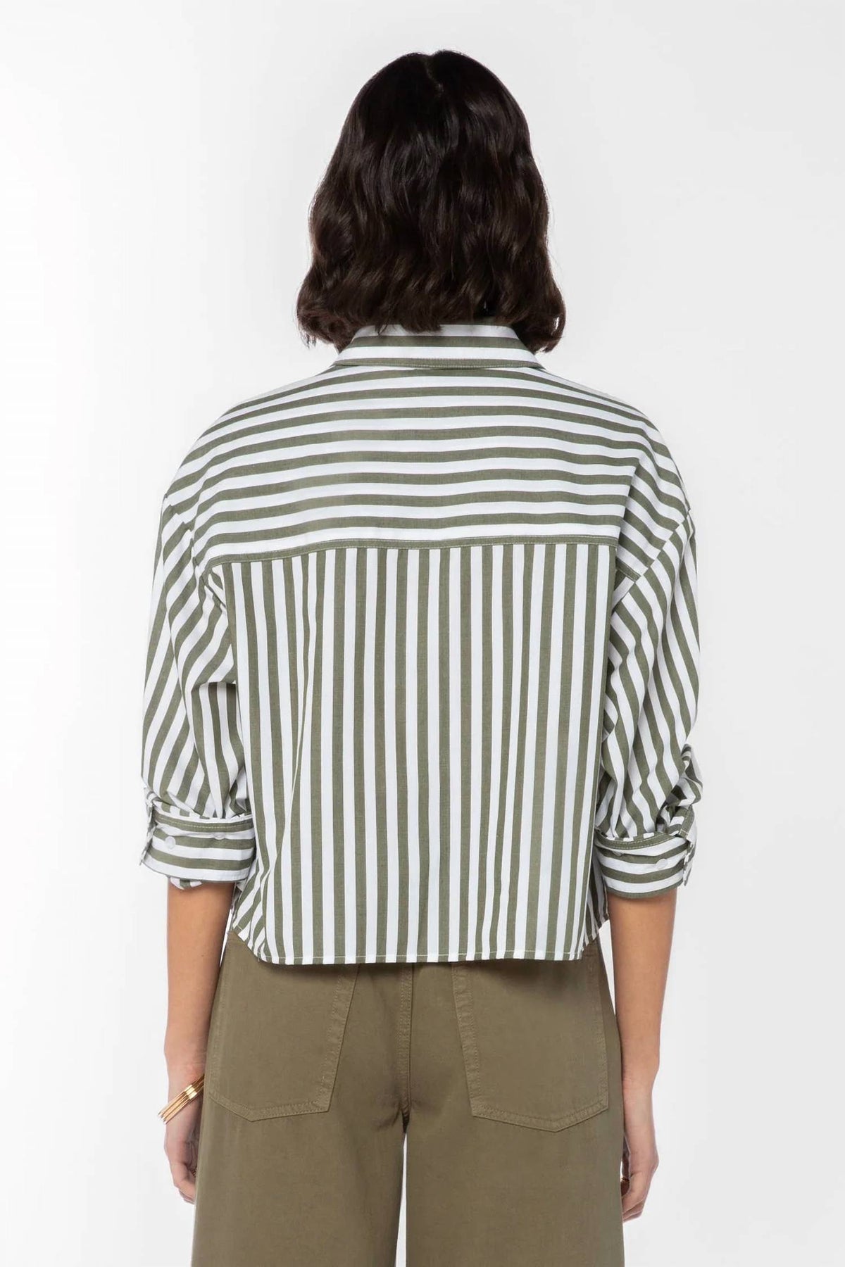 Renuar - Striped Cotton Blouse