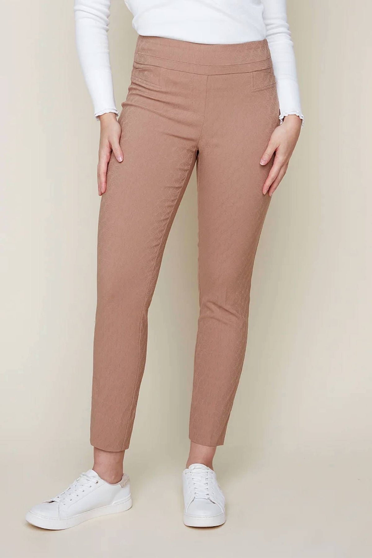 Renuar - Textured Ankle Pants