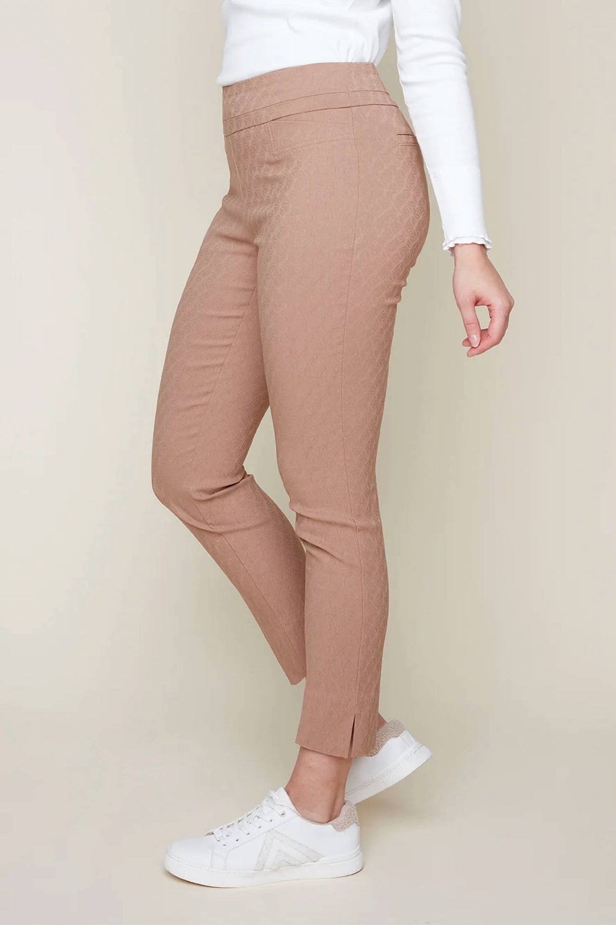 Renuar - Textured Ankle Pants