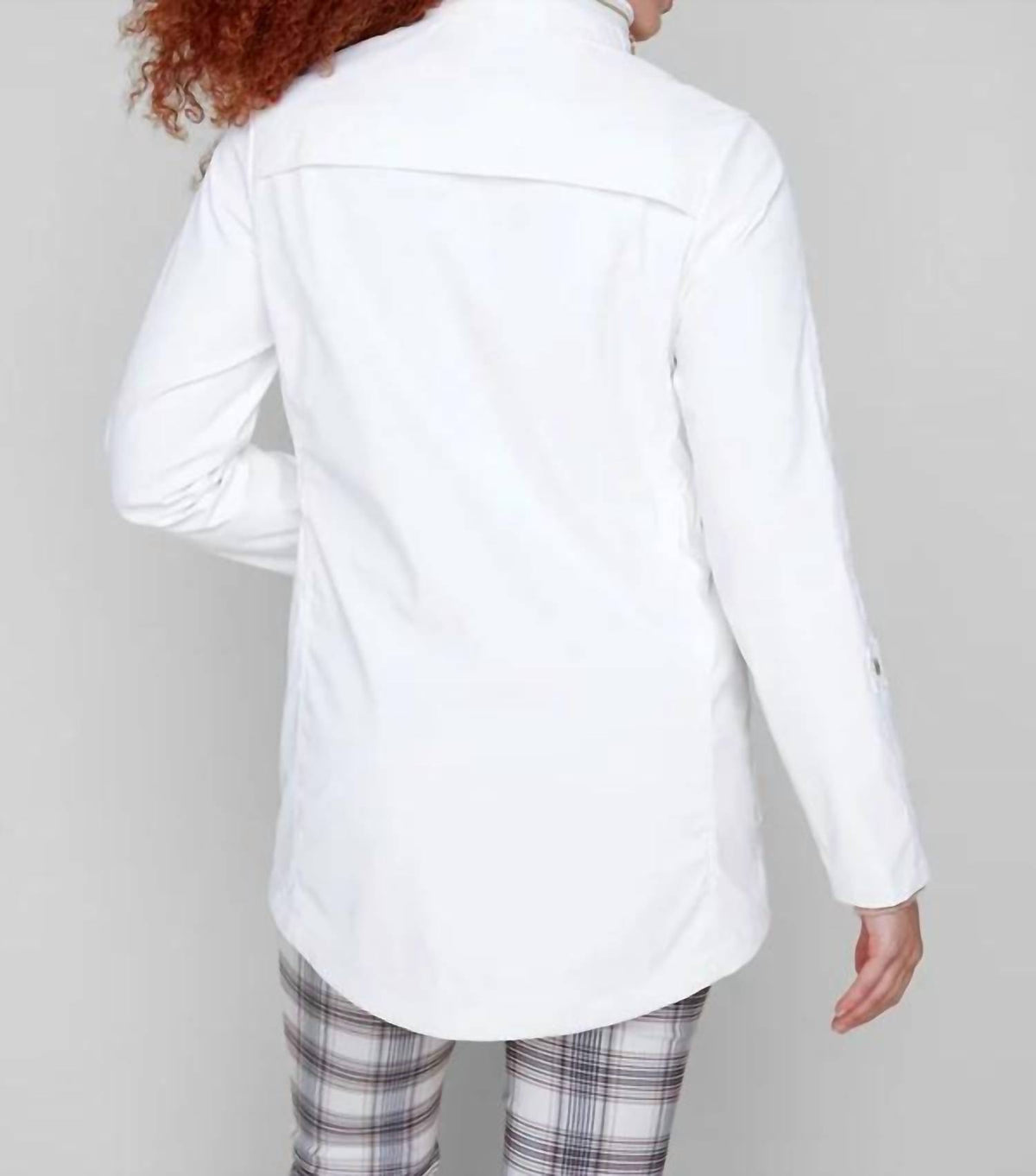 Renuar - Waterproof Hooded Raincoat With Patch Pockets