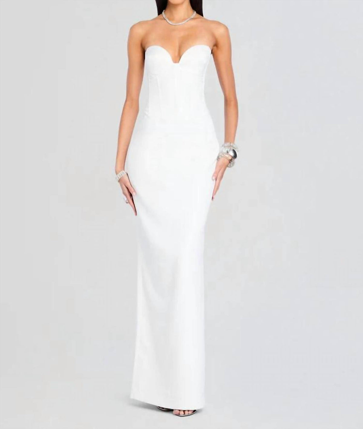 Retrofete - Luna Satin Corset Dress