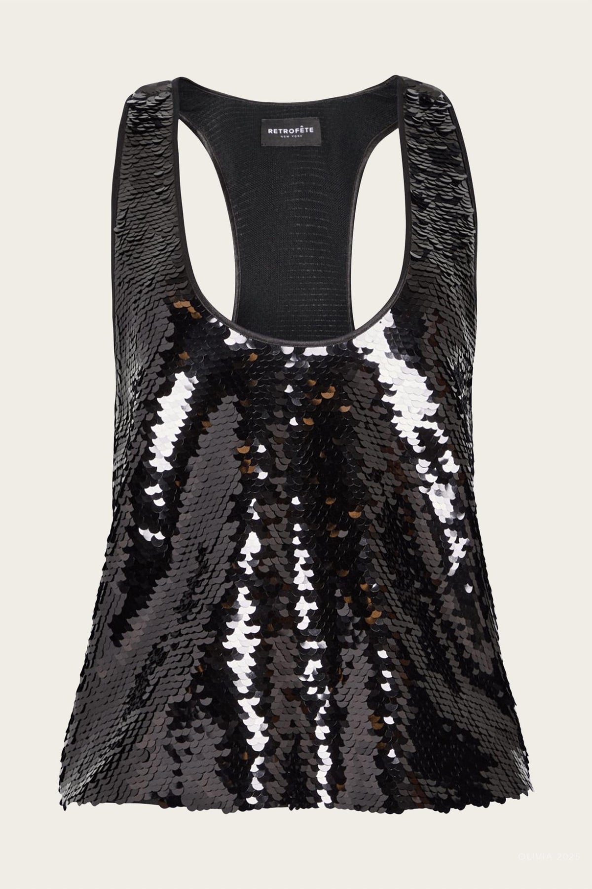 Retrofete - Mandy Sequin Top
