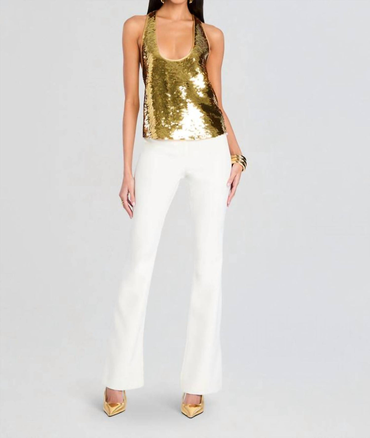 Retrofete - Mandy Sequin Top