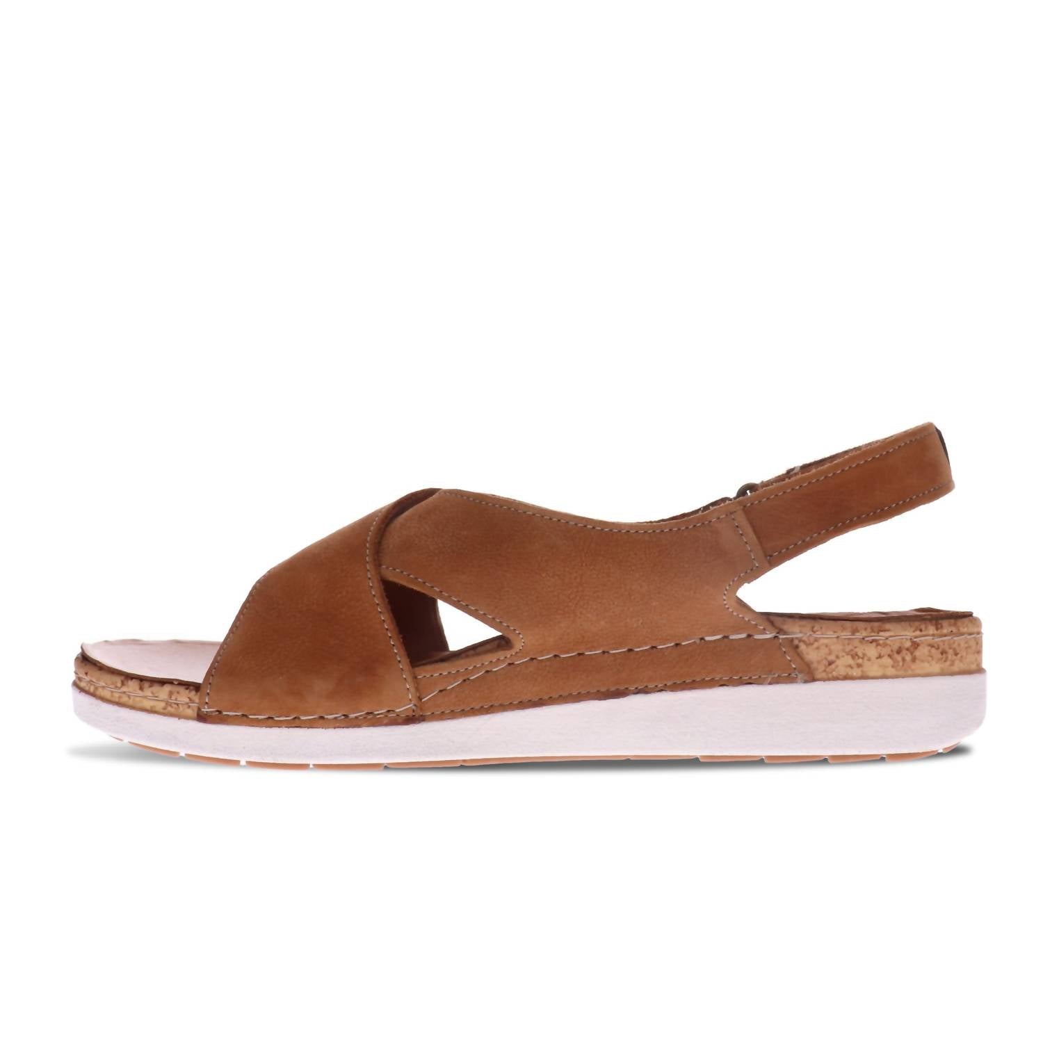 Revere - Cottesloe Back Strap Sandal - brown - directbrandpartner - leather