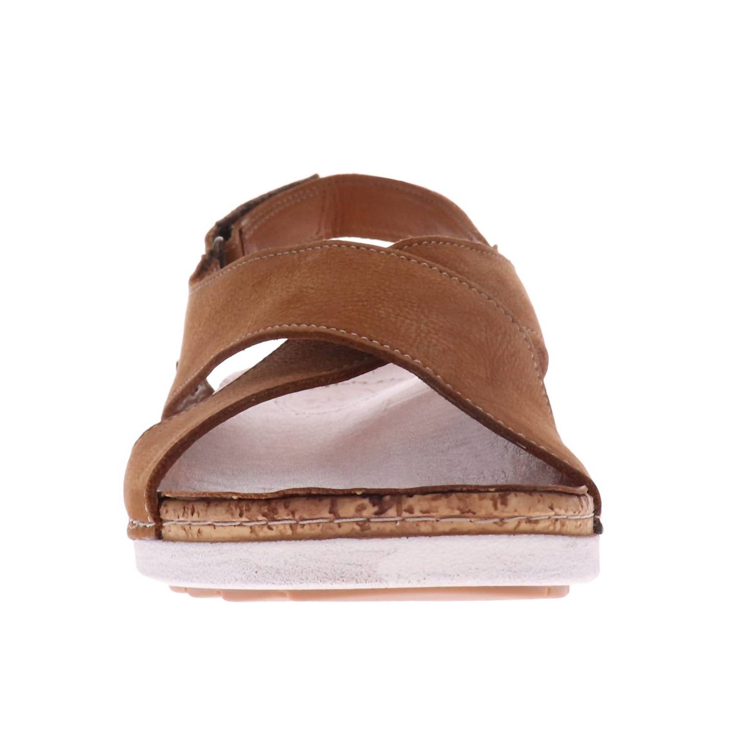 Revere - Cottesloe Back Strap Sandal - brown - directbrandpartner - leather