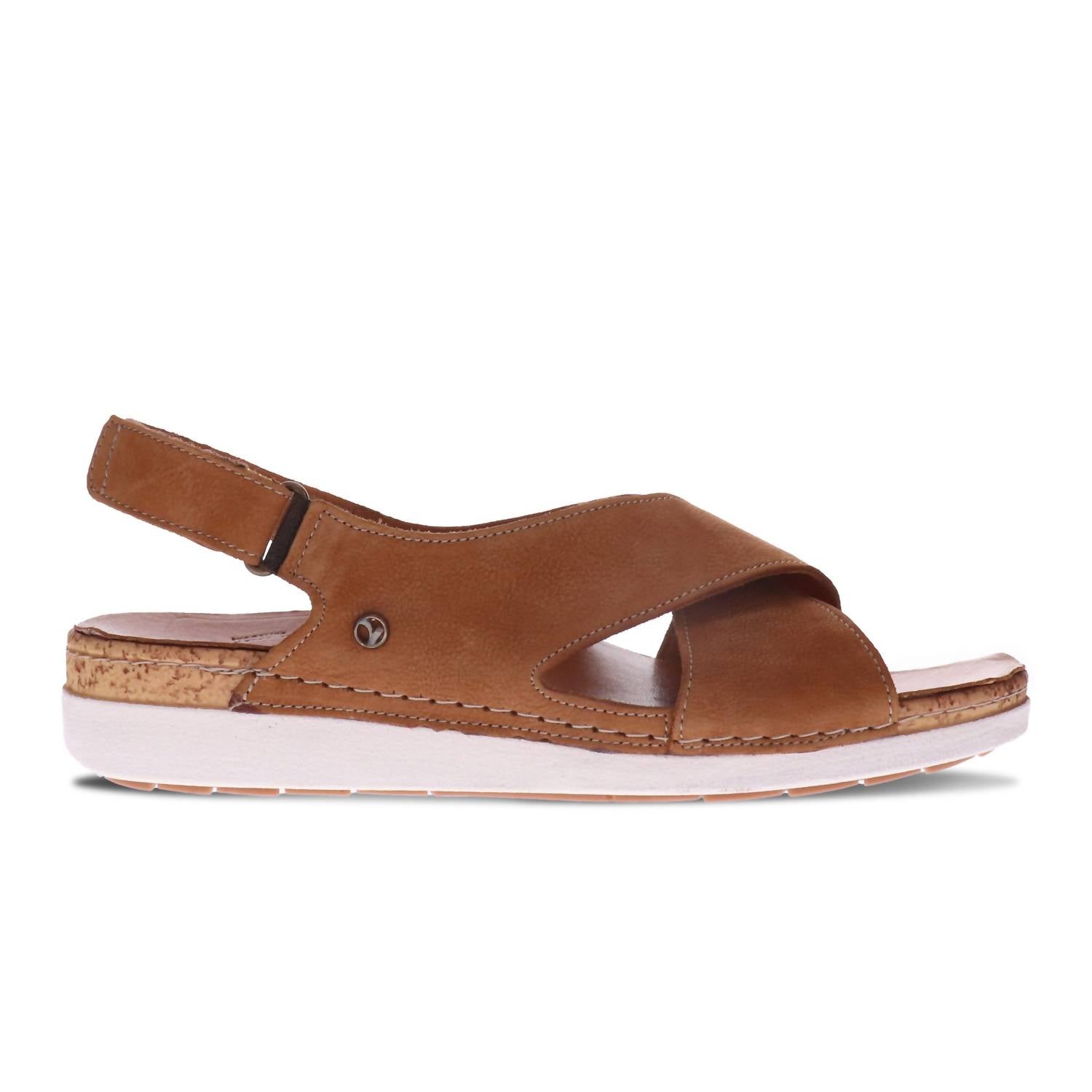 Revere - Cottesloe Back Strap Sandal - brown - directbrandpartner - leather