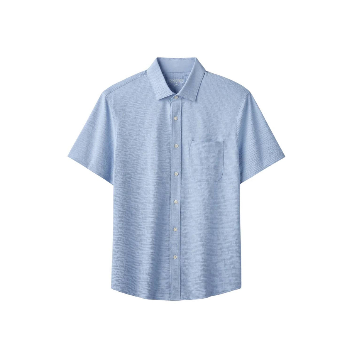 Rhone - Commuter Seersucker Short Sleeve Button Down Shirt