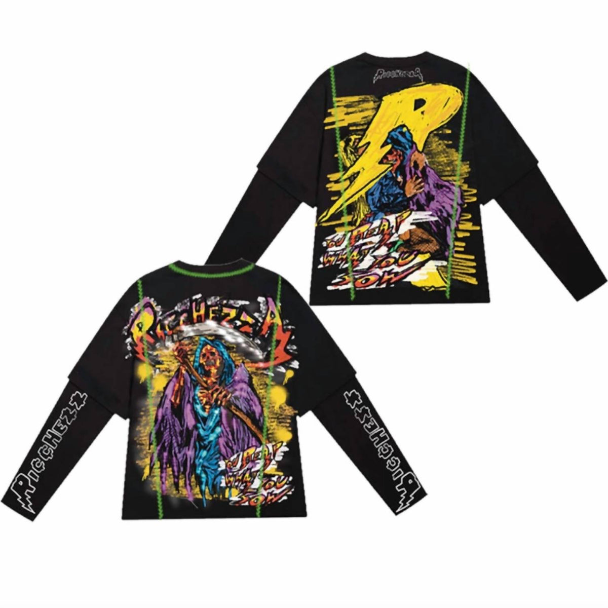 Ricchezza - Ricchezza Reap What You Sew Longsleeve Tee