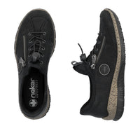 Rieker - Women's Forest Sneaker - black - shoes - sneakers