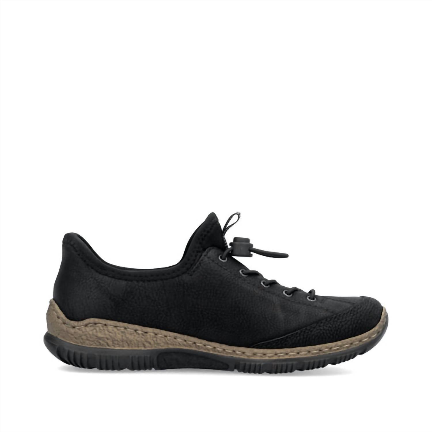 Rieker - Women's Forest Sneaker - black - shoes - sneakers