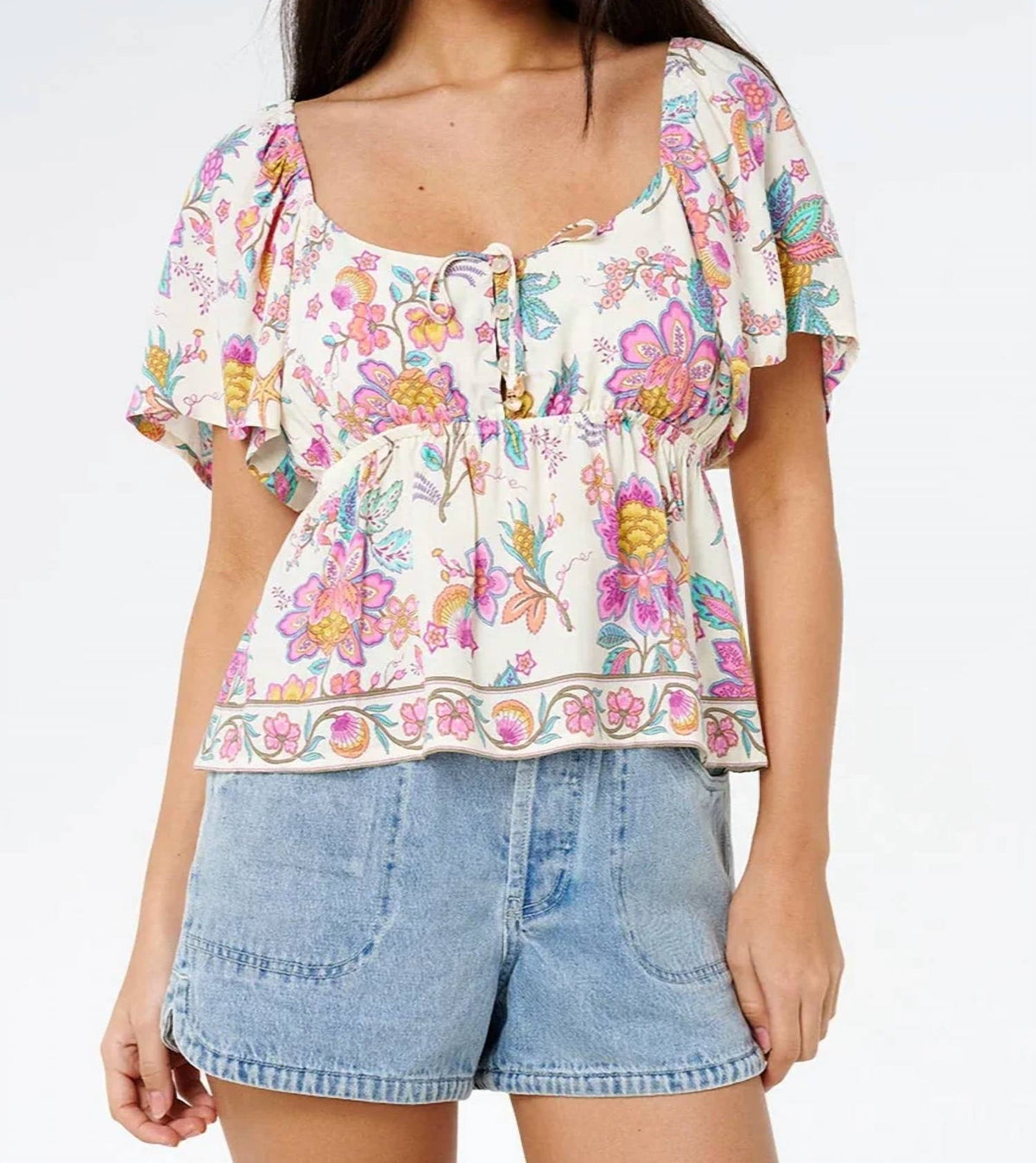 Rip Curl - Half Moon Bay Button Top