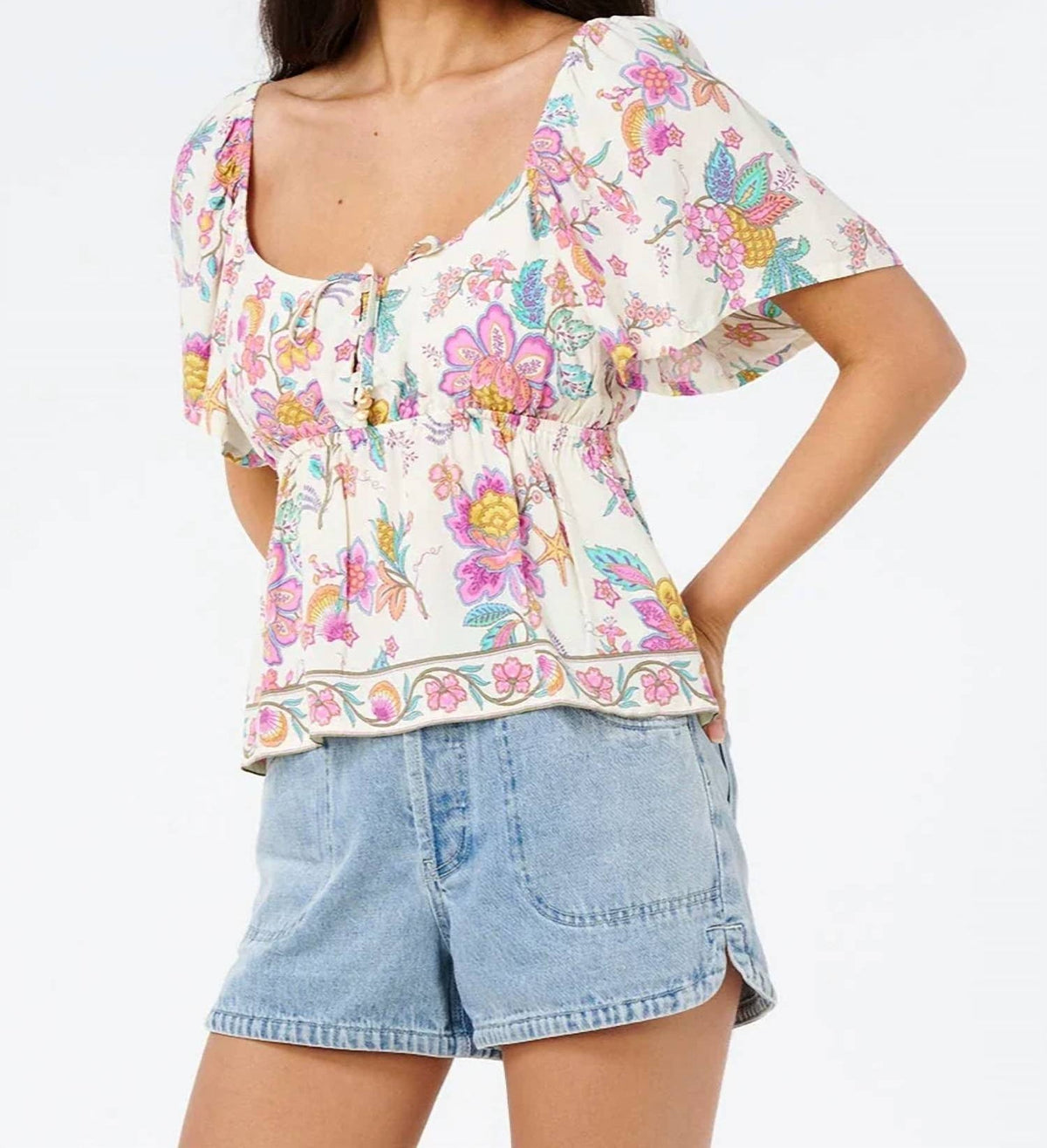Rip Curl - Half Moon Bay Button Top