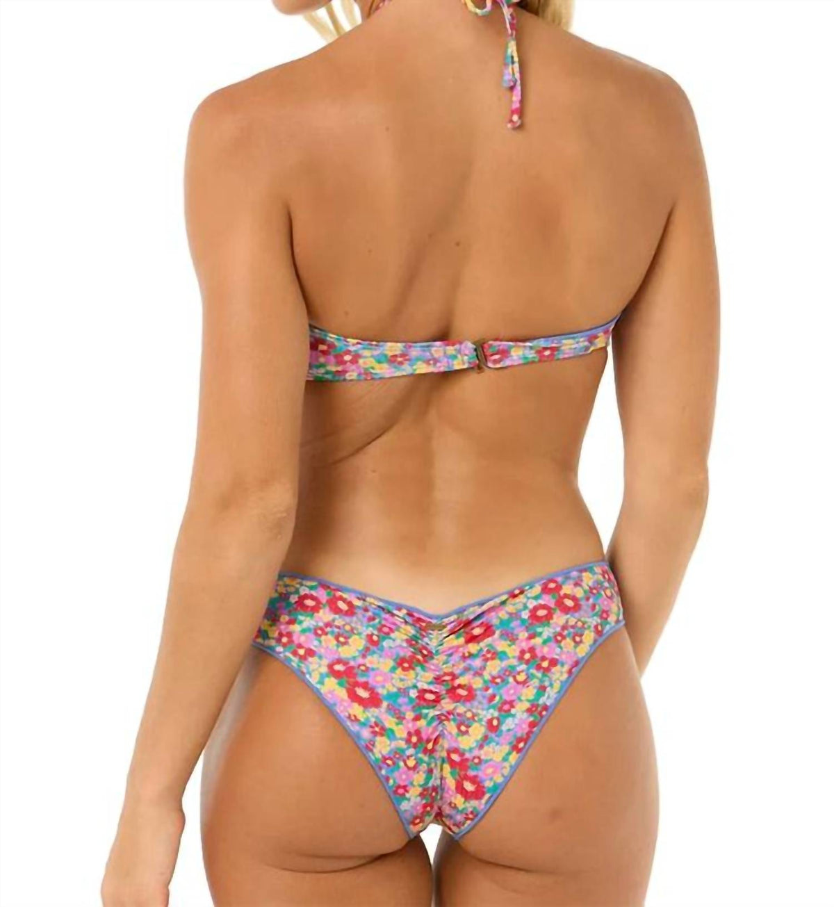 Ripcurl - Women's Las Flores High Leg Skimpy Coverage Bikini Bottom