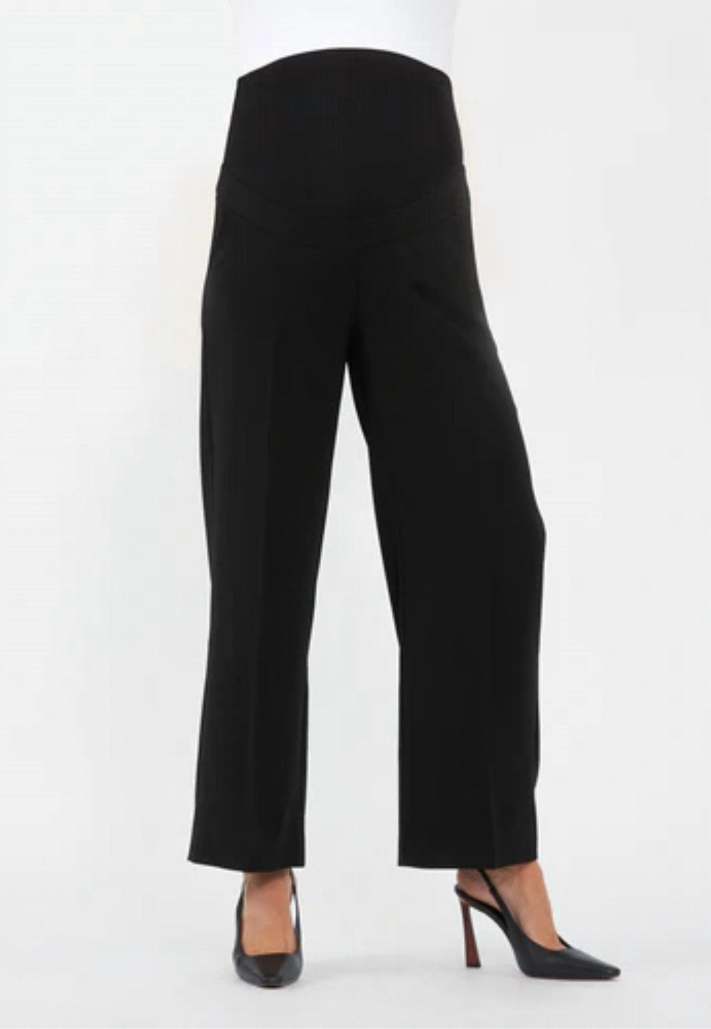 Ripe - Alexa Maternity Wide Leg Pant - black - clothing - pants