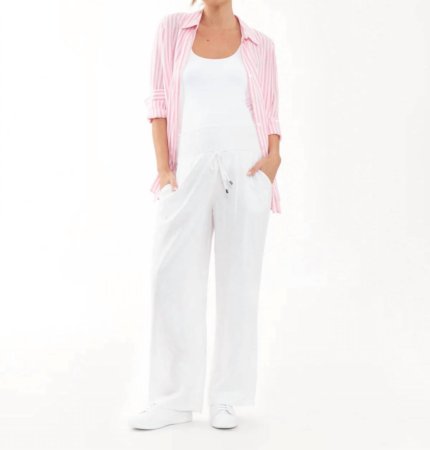 Ripe - Indi Maternity Wide Leg Pant - clothing - pants - solid