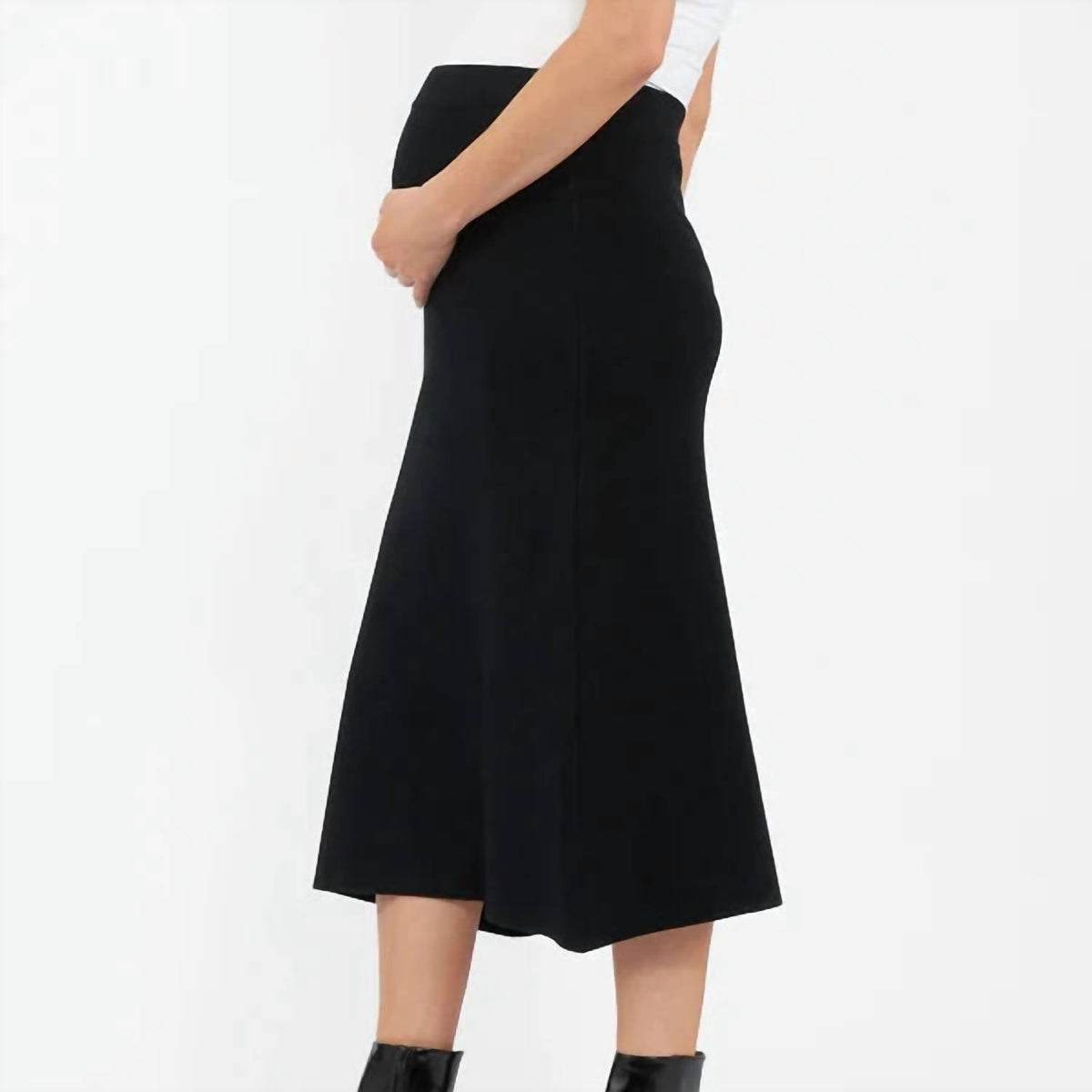 Ripe Maternity - A-Line Knit Skirt