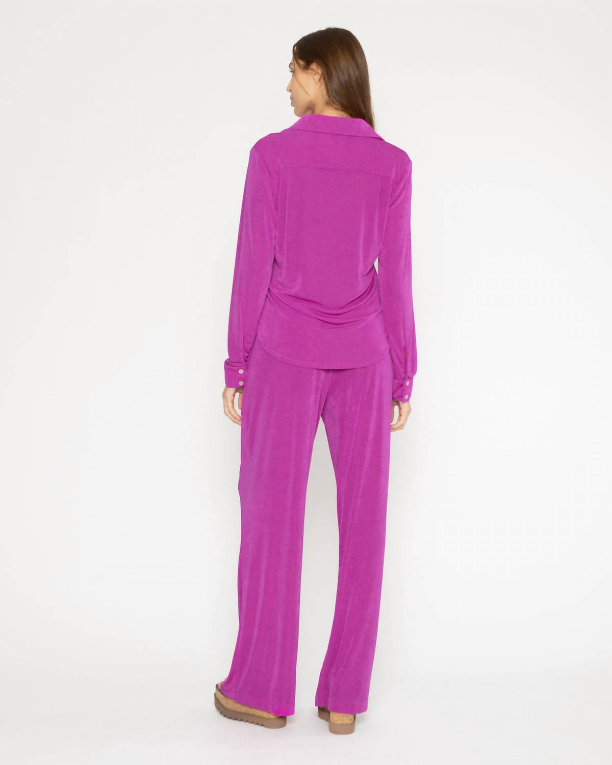 Ripley Rader - Slinky Button Down Top