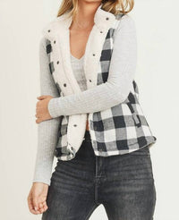 Risen - Checks Out Sherpa Vest