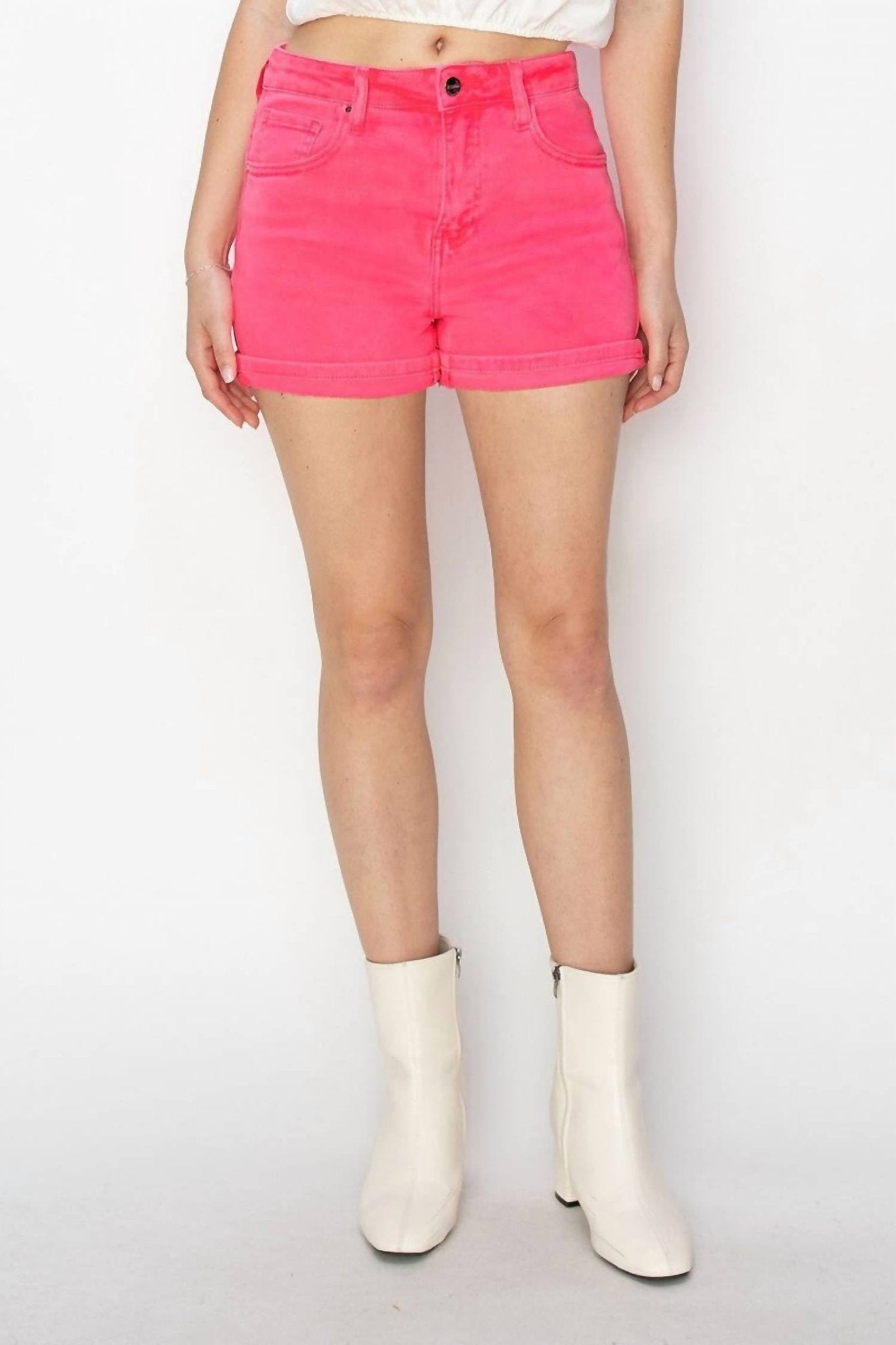 Risen - Dani Denim Shorts - clothing - cotton - blend - jean - shorts