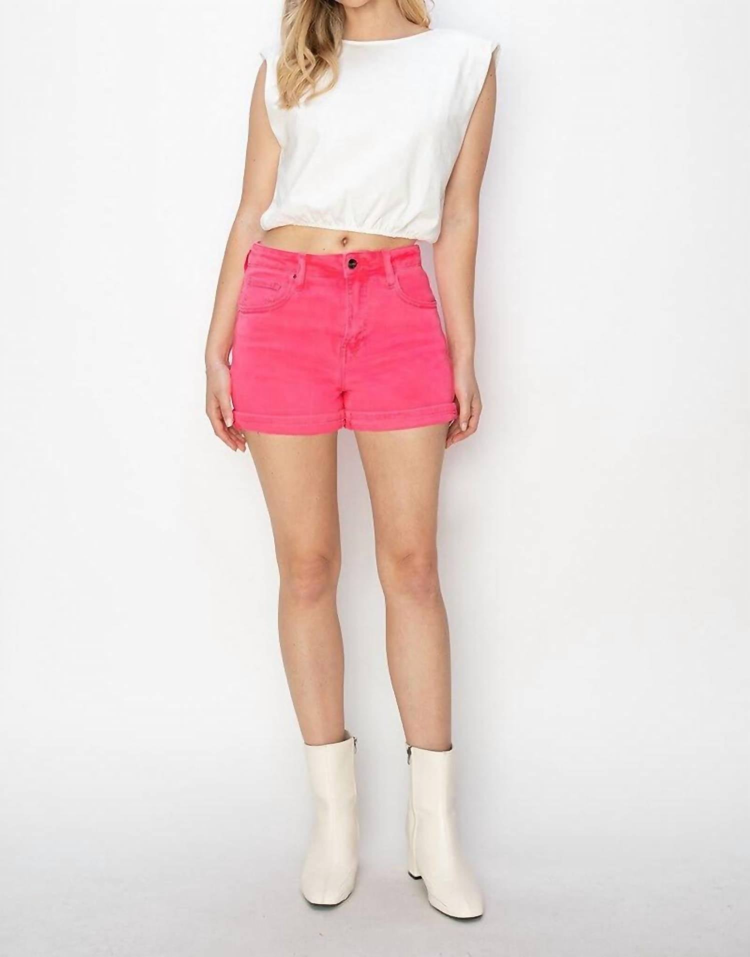 Risen - Dani Denim Shorts - clothing - cotton - blend - jean - shorts