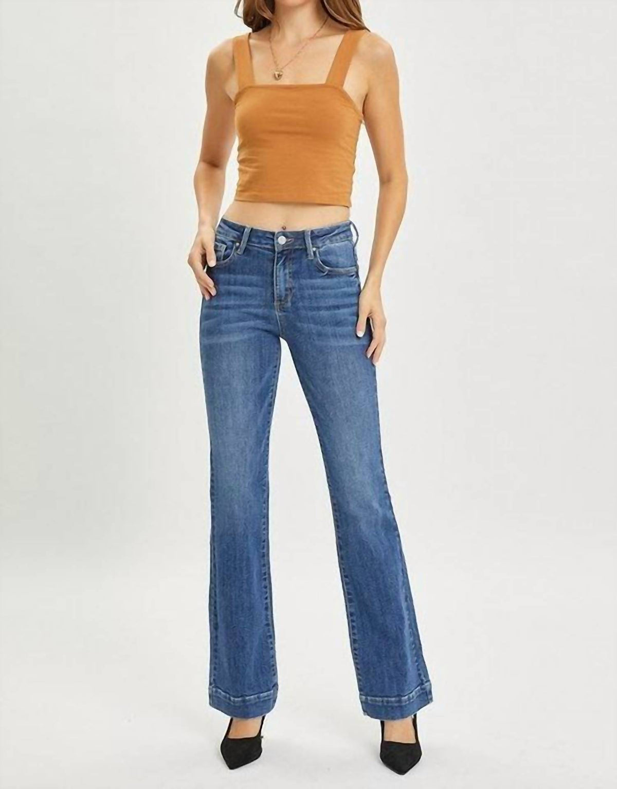Risen - Dixon Mid-rise Bootcut Jeans