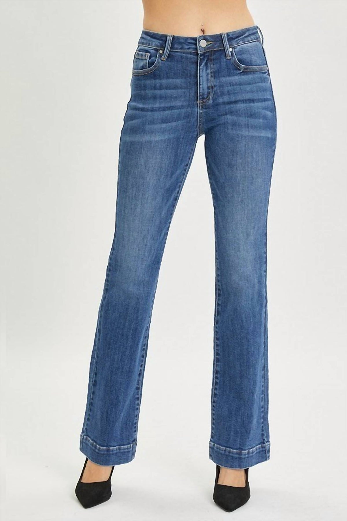 Risen - Dixon Mid-rise Bootcut Jeans