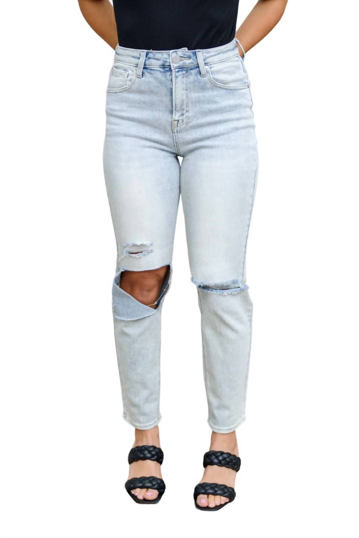 Risen - Good Karma Distressed Jeans