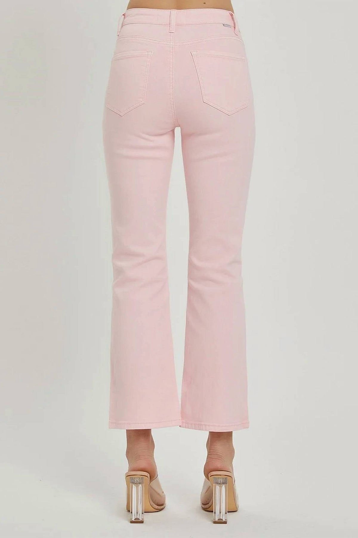 Risen - High Rise Crop Straight Pants