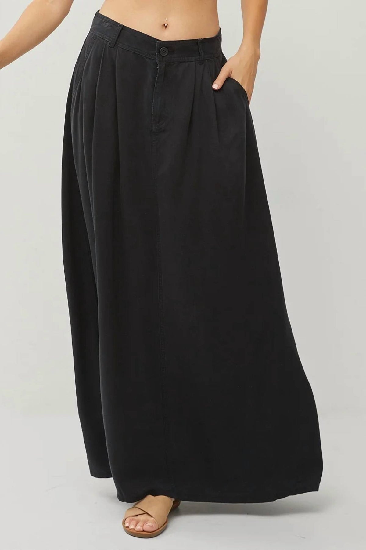 Risen - High Rise Maxi Skirt