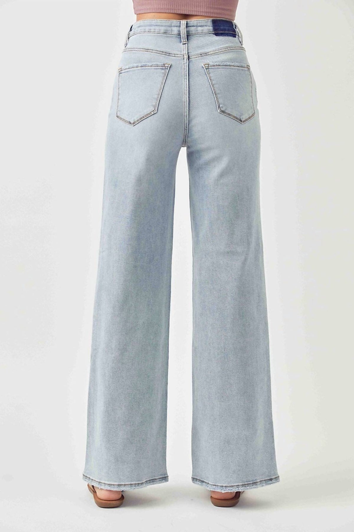 Risen - High Rise Wide Flare Jeans