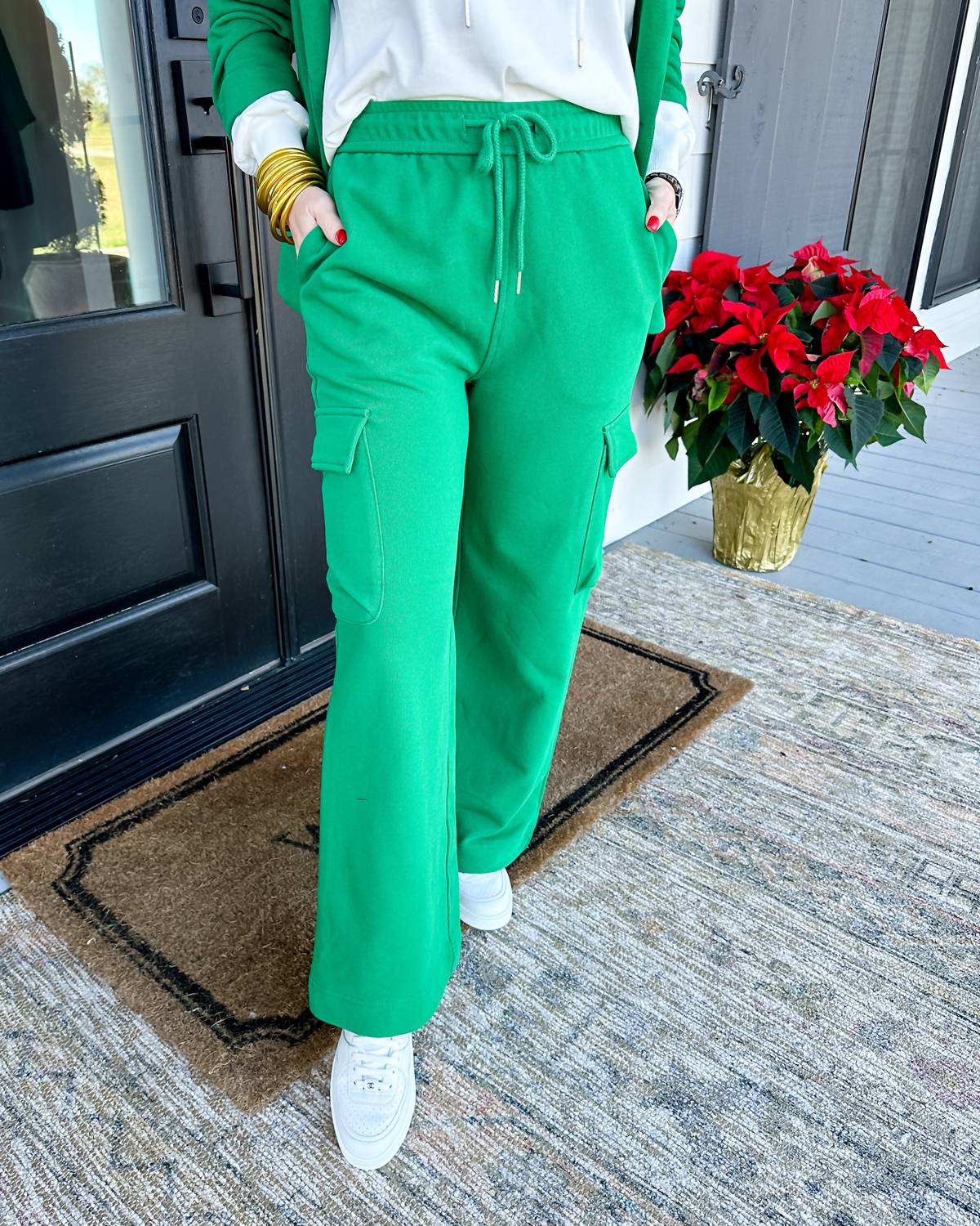 Risen - Kelly Terry Blazer And Pant Set - clothing - green - loungewear