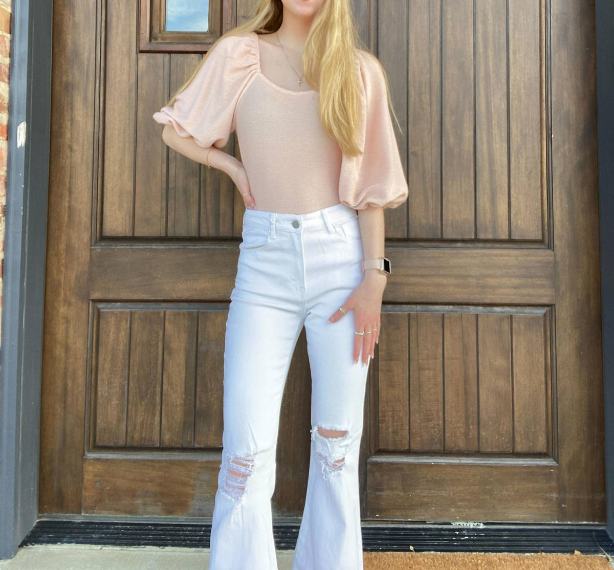 Risen - Lainey High Rise Flare Jeans