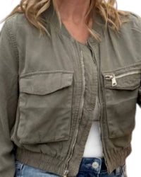 Risen - Lightweight Bomber Jacket - Plus
