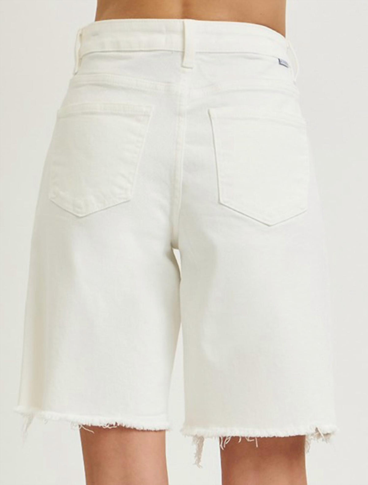 Risen - Mid Rise Bermuda Shorts