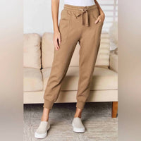 Risen - Oversized High Waisted Cargo Pocket Jogger