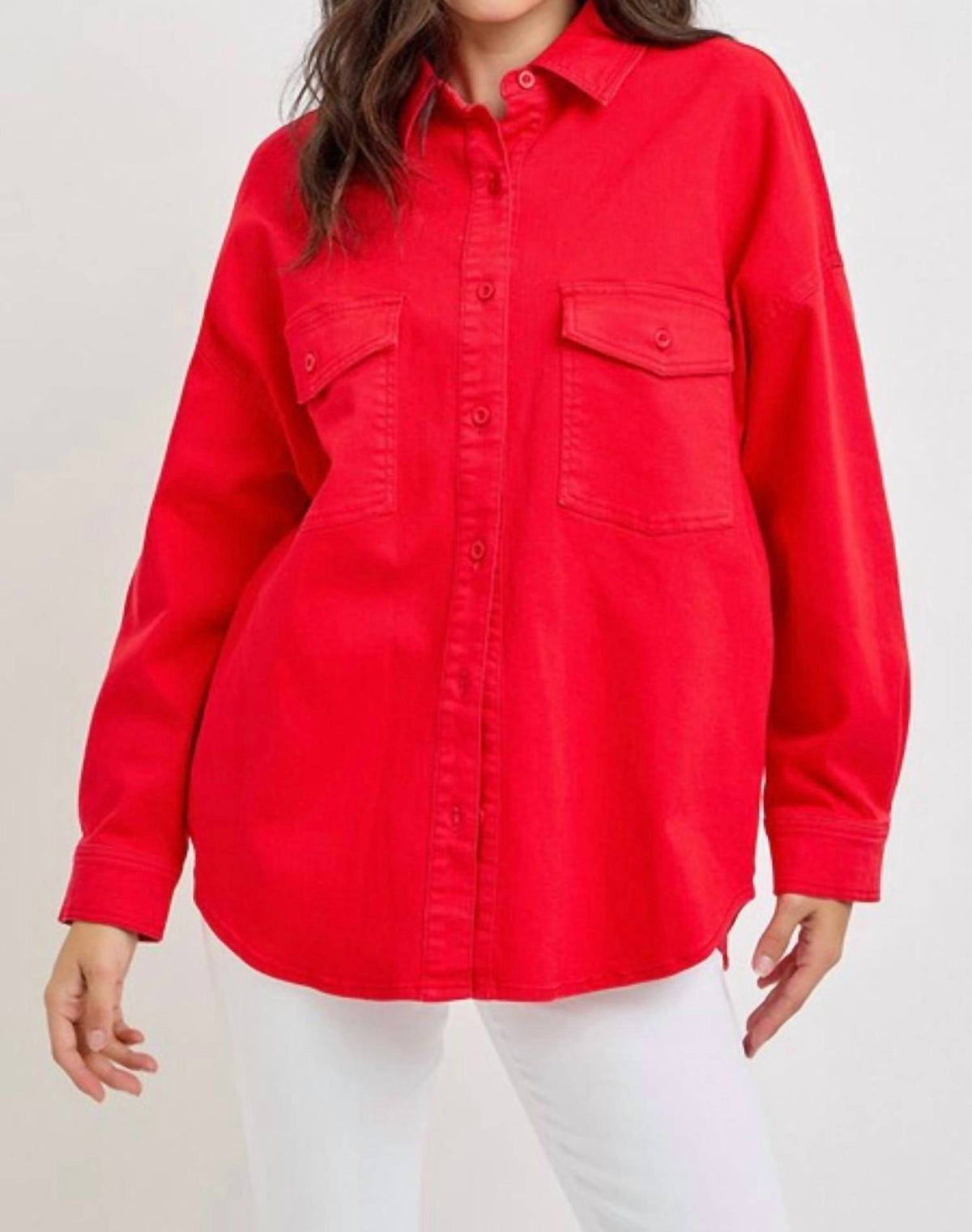 Risen - Oversized Shirt Jacket