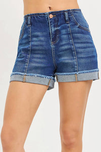 Risen - Slouchy Cuffed Shorts