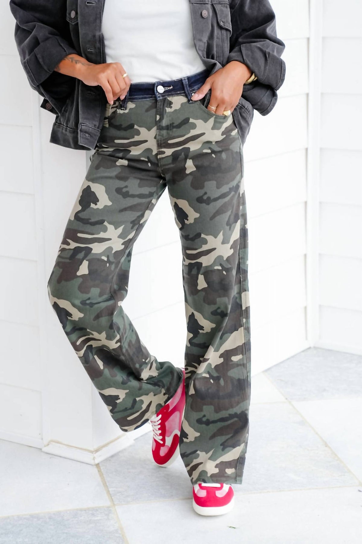 Risen - Slouchy Straight Jeans