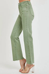 Risen - Straight Raw Hem Jean