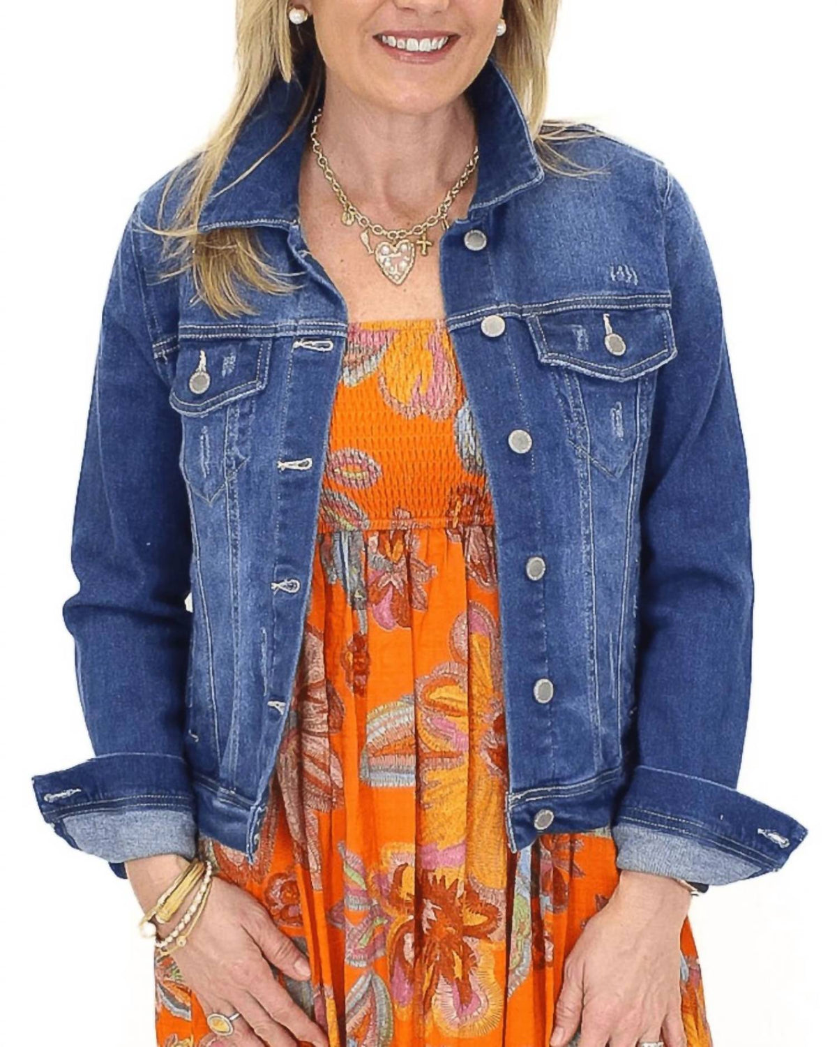 Risen - Vintage Washed Denim Jacket