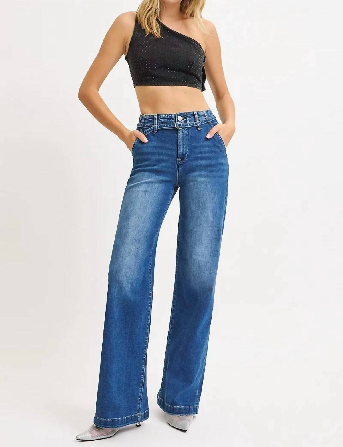 Risen - Women's Belted Jean
