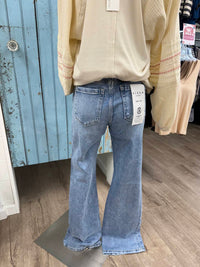 Risen - Women's High Rise Boot Cut Jeans
