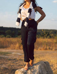 River + Sky - Eco-satin Harlow Pants
