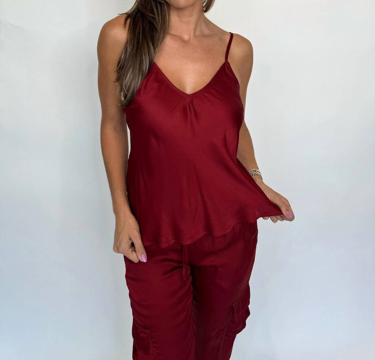 River + Sky - Satin Cami