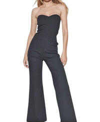 Rivet Utility - Expander Jumpsuit - black - clothing - jumpsuits