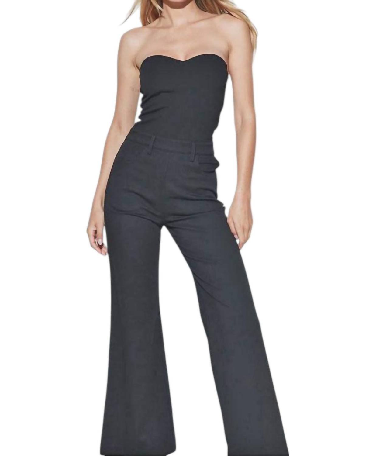 Rivet Utility - Expander Jumpsuit - black - clothing - jumpsuits