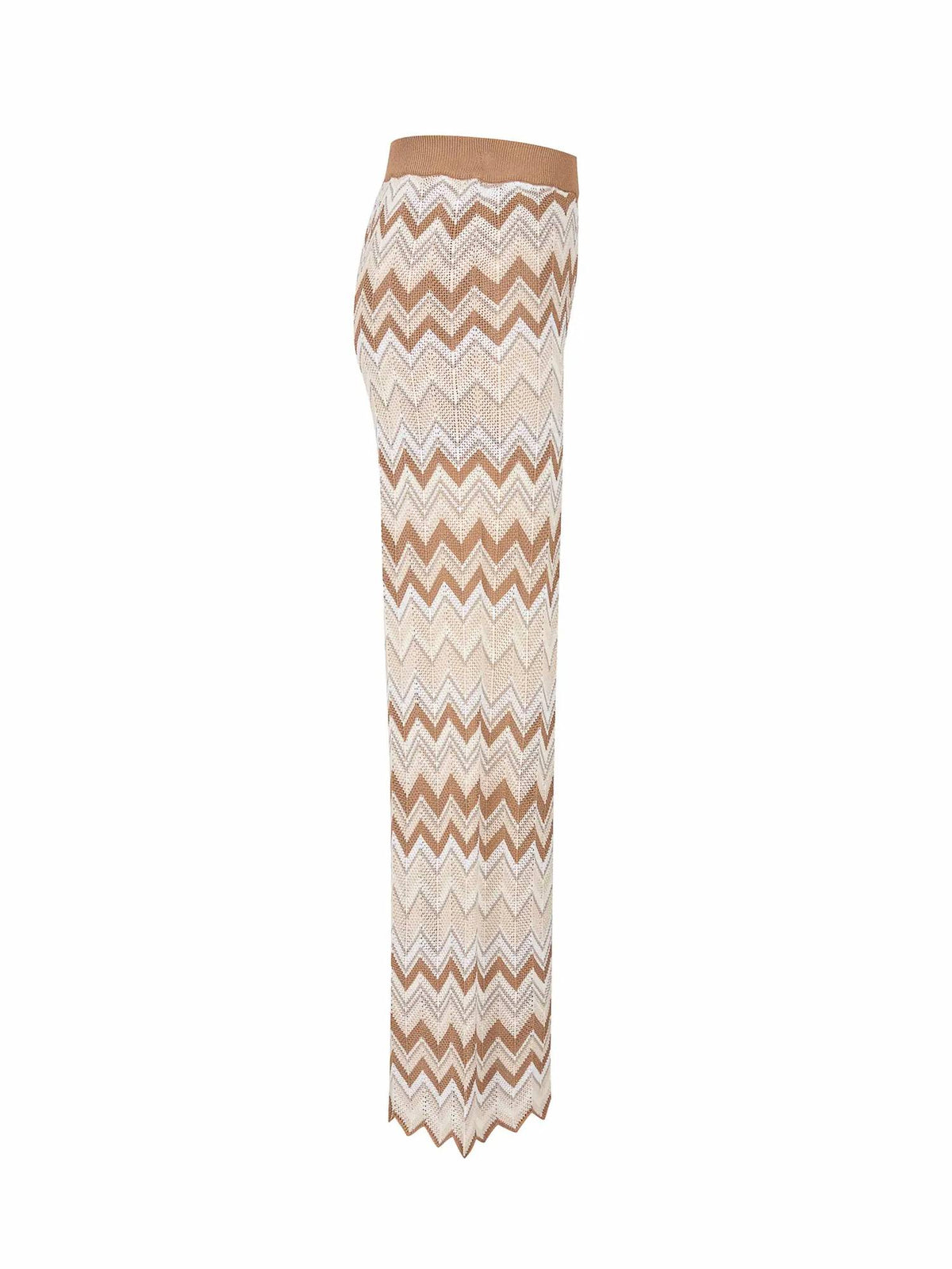 Rivir - Women's Geometric Pattern Knit Pants