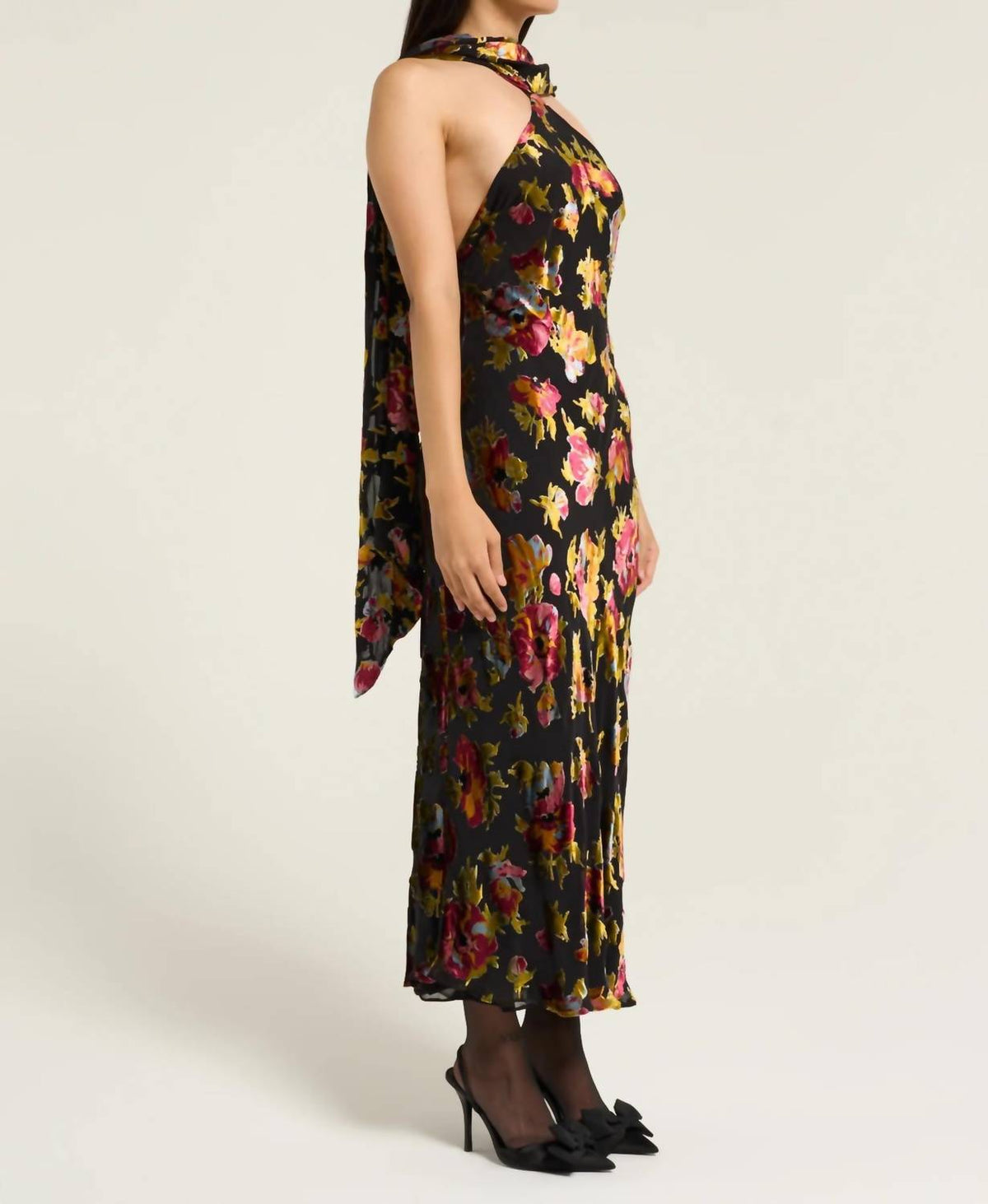 Rixo - Hayley Halter Maxi Dress